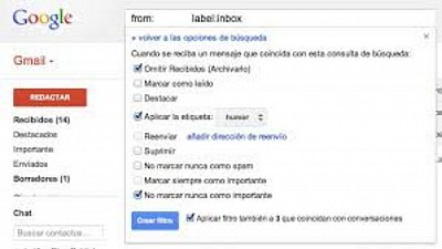 Gmail etiquetas